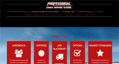 Desktop Screenshot of cdlprofessional.com